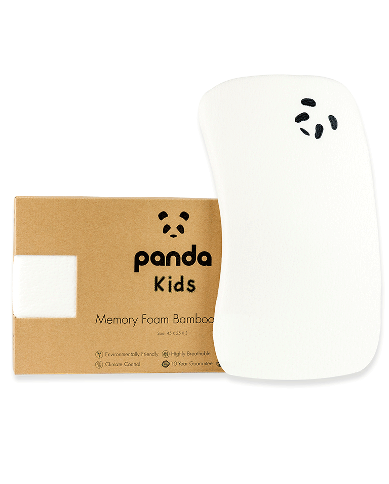 Panda Toddler Memory Foam Bamboo Pillow